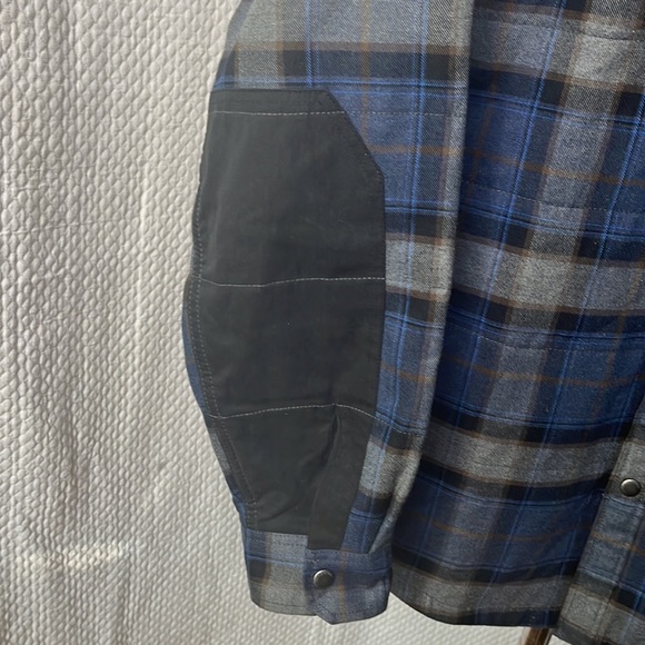 Eddie Bauer shacket jacket coat snap closure quilted - Picture 9 of 15